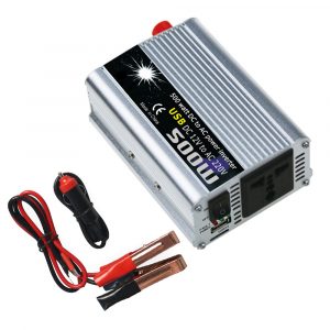 Inversor de Voltaje de 12V DC a 110V AC 500W