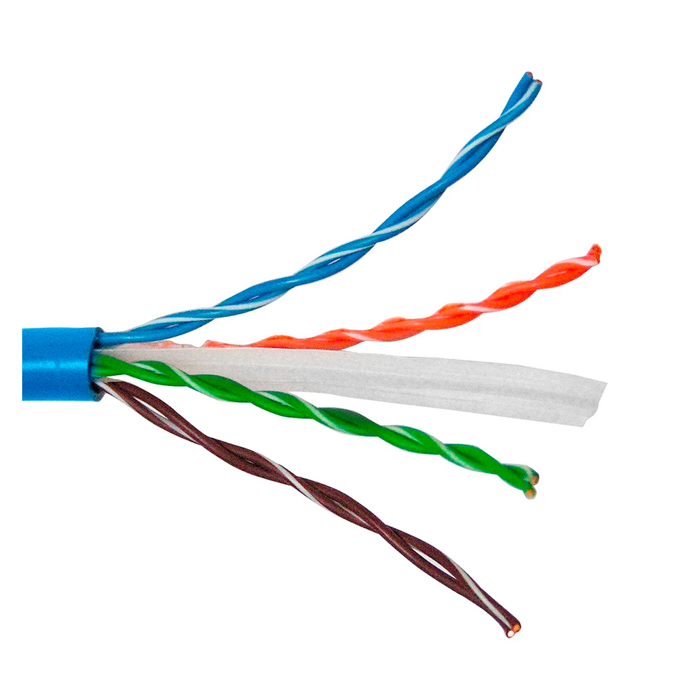 Cable de Red UTP POR METRO cat 6E - MEGATRONICA