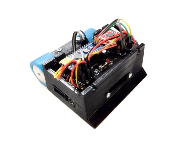 Chasis mini sumo impreso en 3D con tapa - Imagen 2