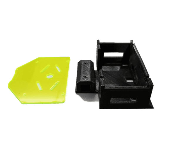 Chasis mini sumo impreso en 3D con tapa - Imagen 3