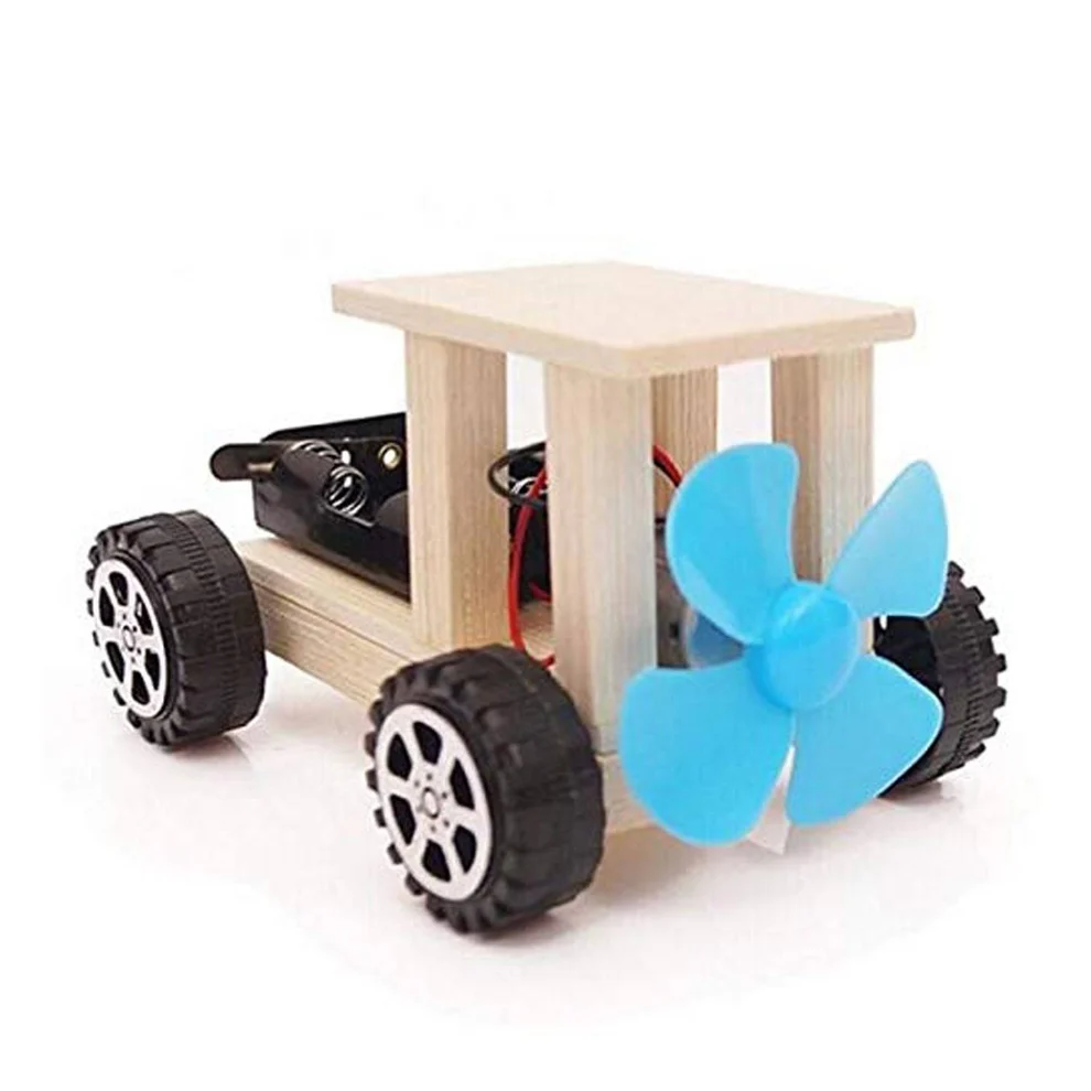Kit Robot Vehiculo de Viento C-30A Steam Wind Car - Imagen 3
