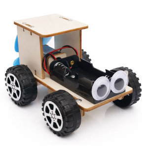Kit Robot Vehiculo de Viento C-30A Steam Wind Car