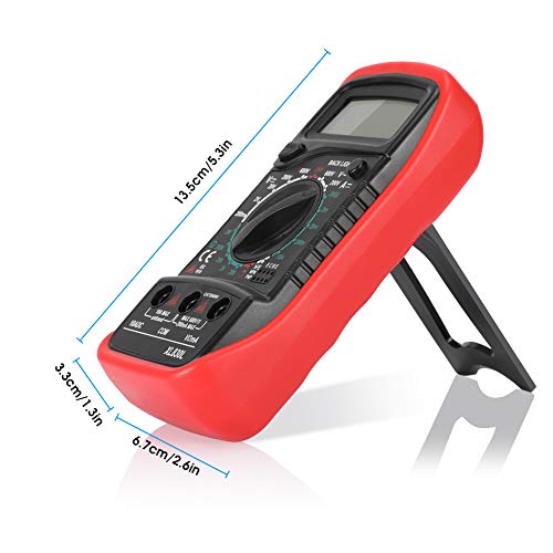 MULTIMETRO DIGITAL XL830L (ROJO) - Imagen 2