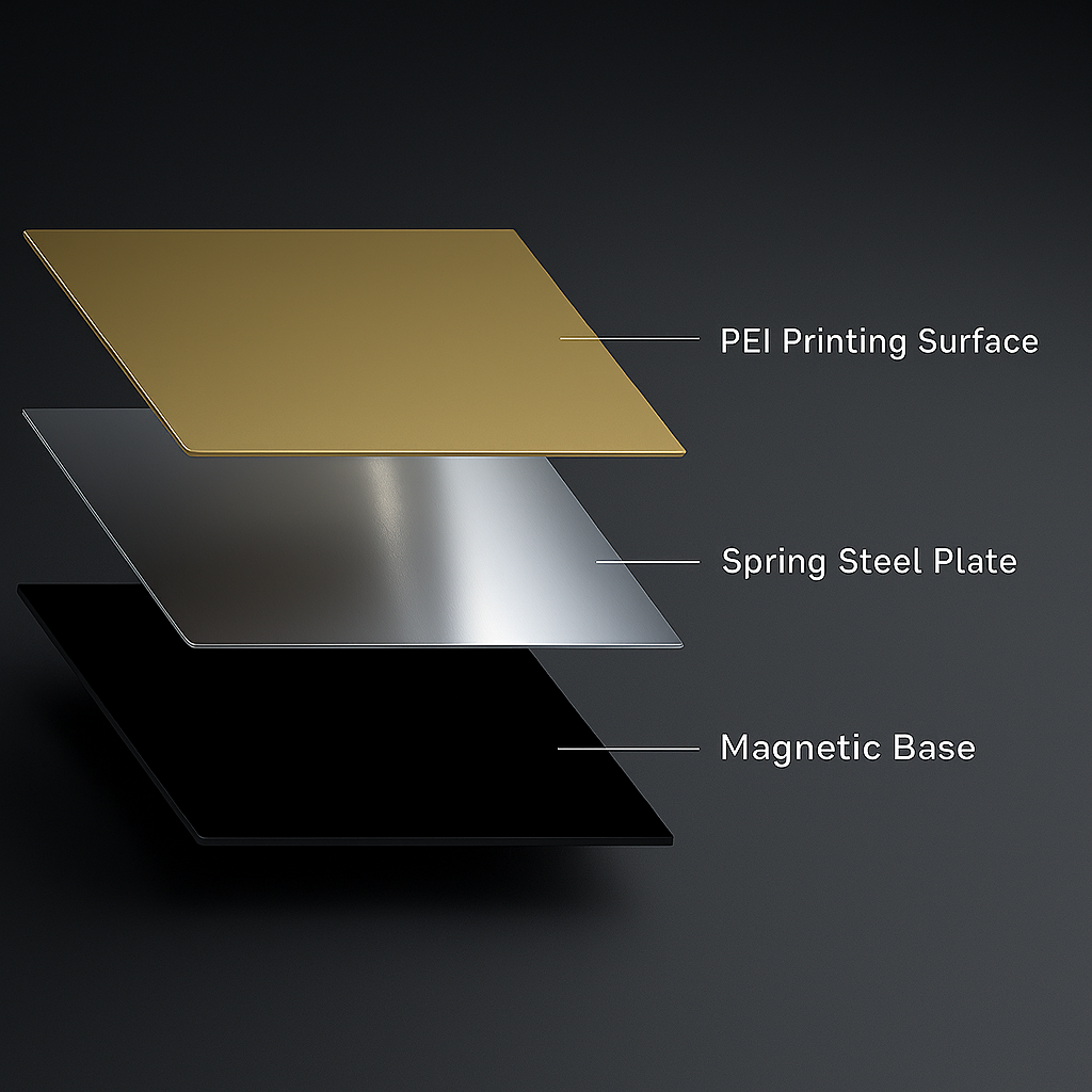 Cama Placa Magnetica Flexible PEI Energetic 220x220 mm + Adhesivo 3M para Impresoras 3D Anet A8 A6 - Imagen 4