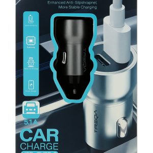 CARGADOR PARA AUTO USB – C CC-331