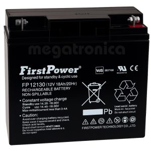 FP12180 BATERIA RECARGABLE SECA 12V 18AMP