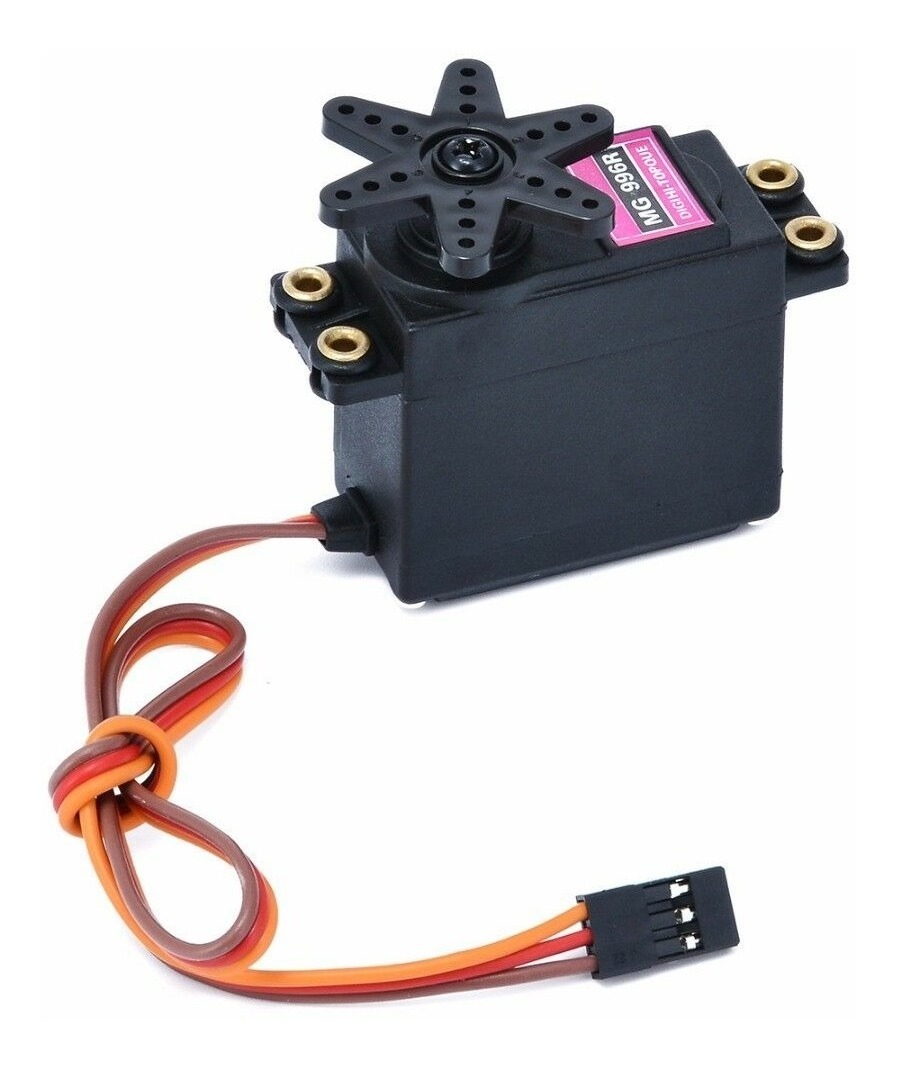 Servomotor MG996R 180° Engranajes de Plástico Reforzado