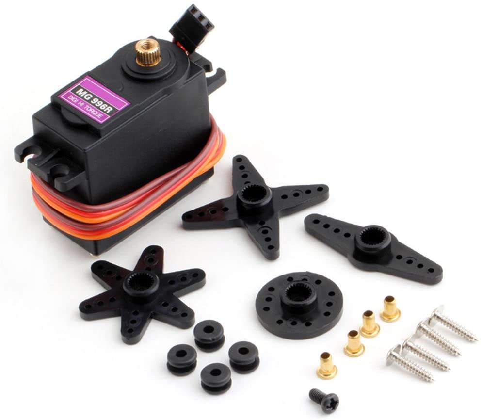 Servomotor MG996R 180° Engranajes de Plástico Reforzado - Imagen 2