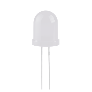 Led 10mm Blanco Transparente