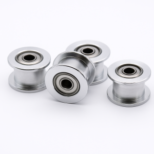 Polea GT2 16 T con Rodamiento eje 3 mm para correa 6 mm