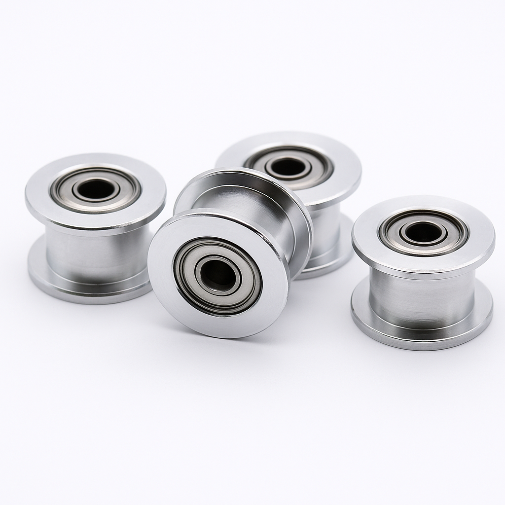 Polea GT2 16 T con Rodamiento eje 3 mm para correa 6 mm