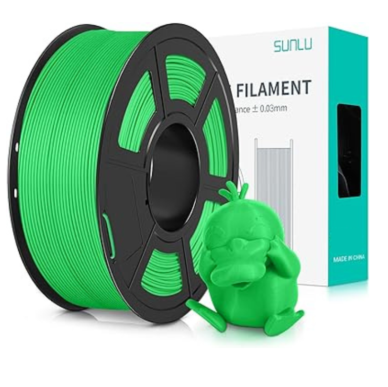 FILAMENTO SUNLU VERDE PLA+ (PLA PLUS) GREEN