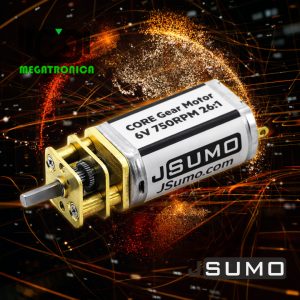 Motor Core 6V 750RPM 26:1 - JSUMO