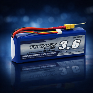 Batería LiPo Turnigy 11.1V 3600mAh 3S 30-40C con Conector XT-60