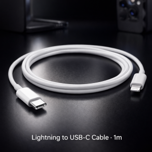 Cable USB-C a lightning 1 metro