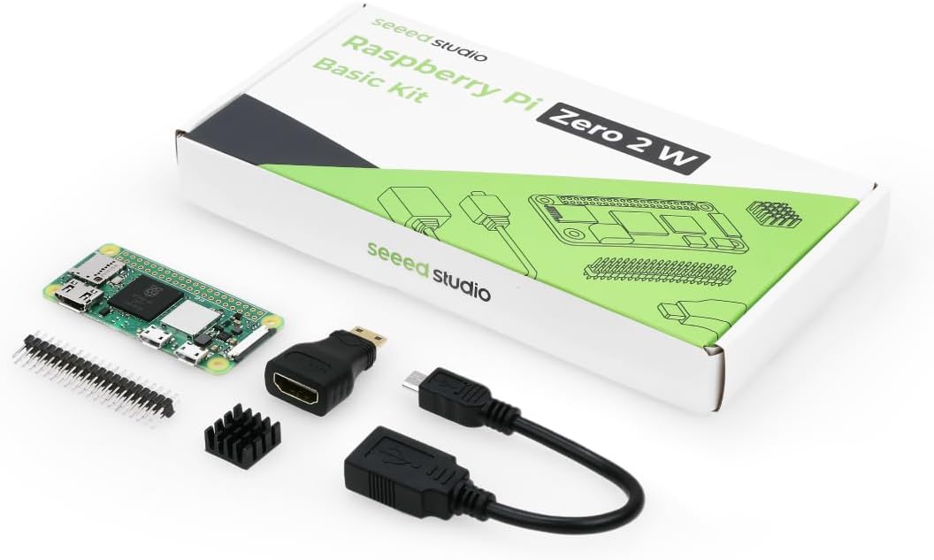 Kit Raspberry Pi Zero 2 W Basic Kit Quad-Core WiFi Bluetooth - Imagen 2